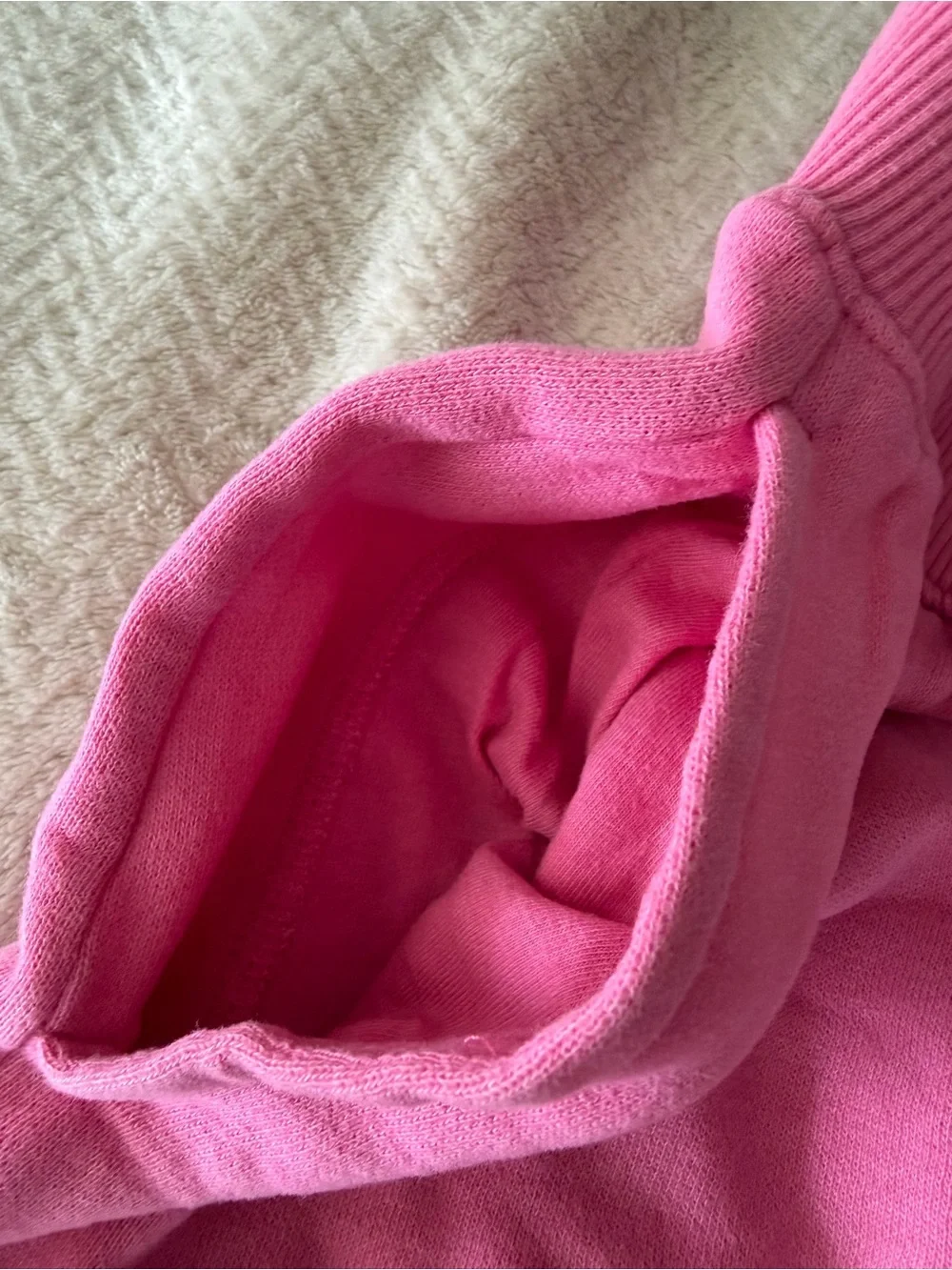 Hollister Hot Pink Knit Pull-On Athletic Shorts - Picture 4 of 5